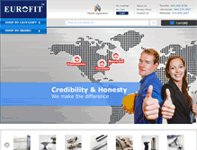 Tablet Screenshot of eurofitca.com